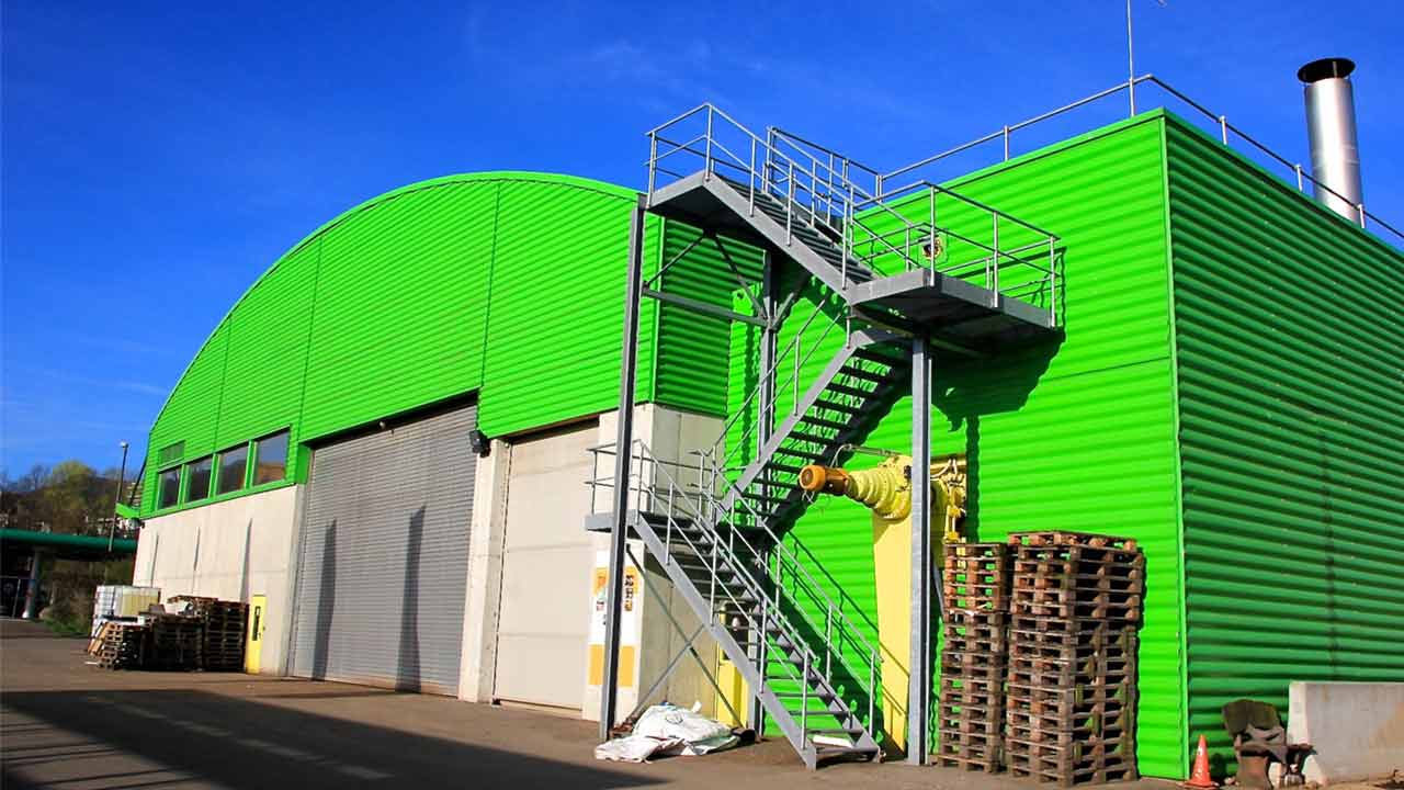 Biopower Kraftwerk in Pratteln