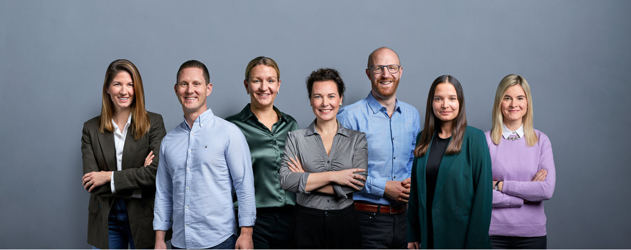 Gruppenfoto der HR Business Partner von IWB