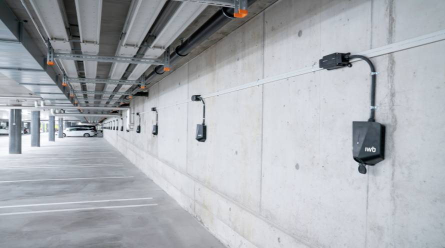 E-Fahrzeug und Ladestation zum monatlichen Fixpreis.